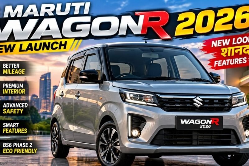 Maruti WagonR 2026: नए फीचर्स और शानदार माइलेज के साथ फिर छाई WagonR, जानिए कीमत