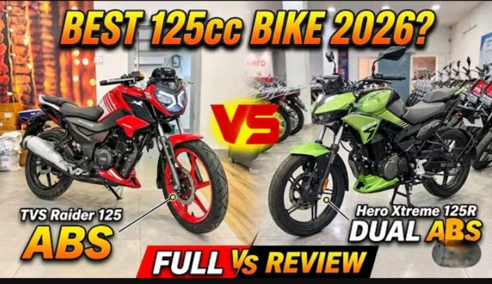 Hero Xtreme 125R vs TVS Raider 125: 125cc की जंग में कौन बेहतर? कीमत, माइलेज और फीचर्स देखकर फैसला करना होगा आसान
